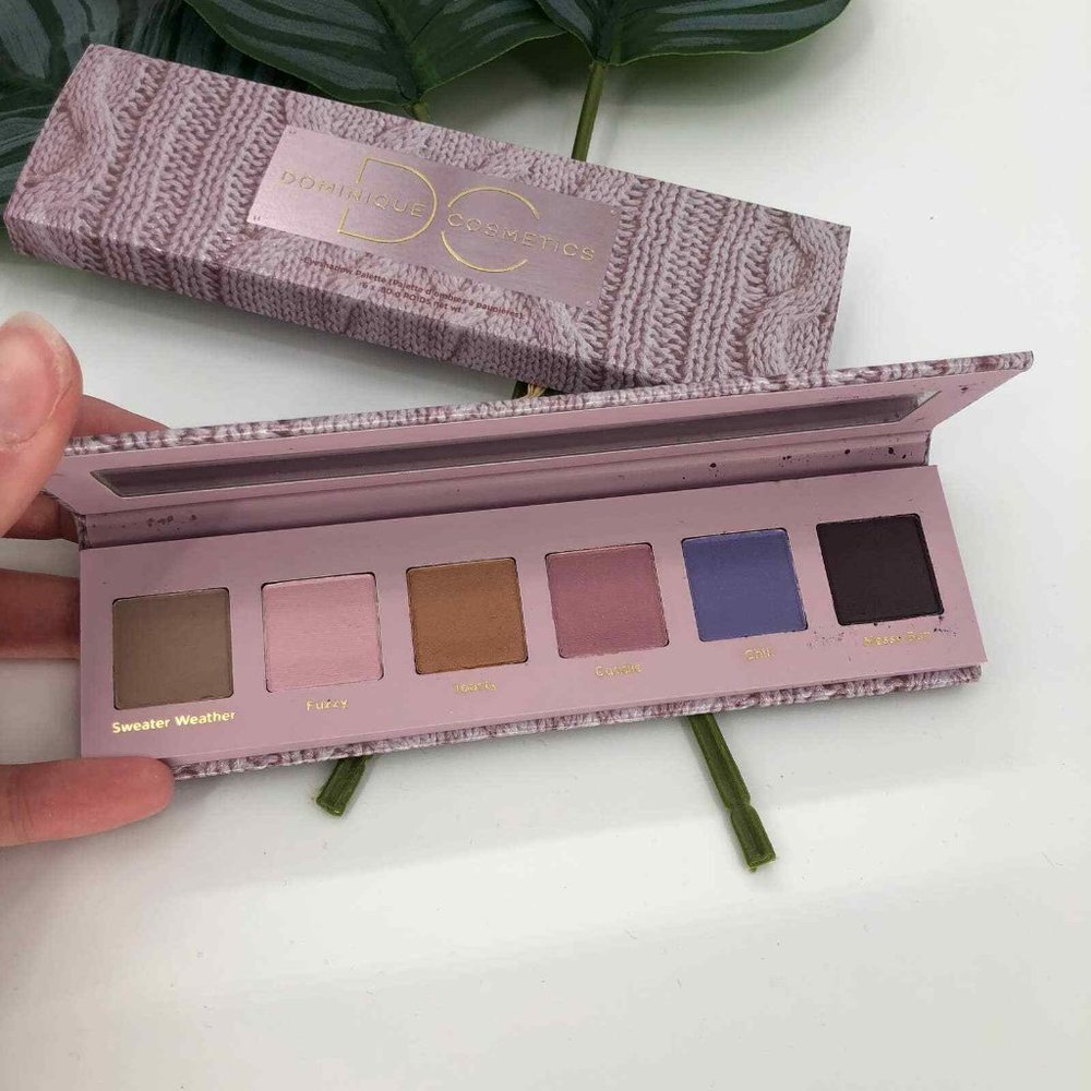 NIB Dominique Cosmetics Sweater Weather Eyeshadow Palette